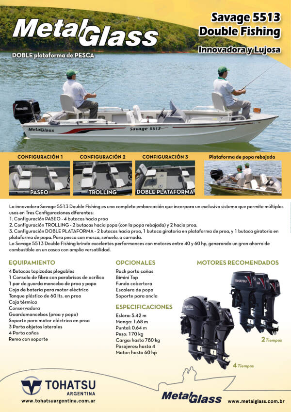 Savage 5513 Double Fishing - Image 2